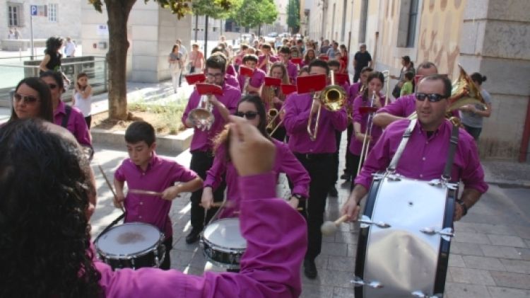 La Banda de Palafolls de l'Escola Municipal de Música i Dansa de Palafolls © ACN