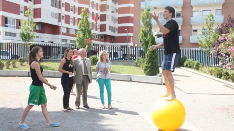 Alumnes de l'Escola de Circ de la Bisbal d'Empordà © ACN