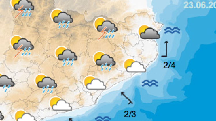 Previsió per aquesta tarda