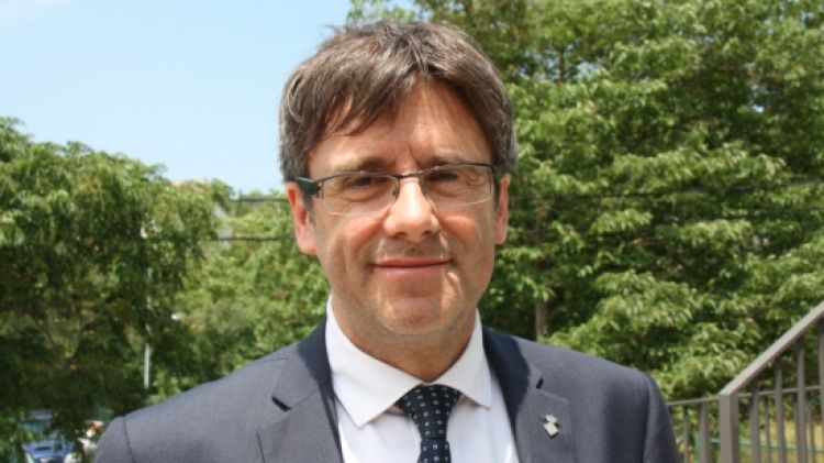 L'alcalde de Girona, Carles Puigdemont, a Girona aquest divendres © ACN