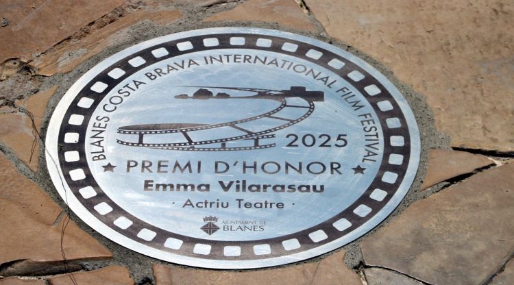 Blanes copia Hollywood i crea un ''passeig de la fama'' amb els premiats al festival de cine