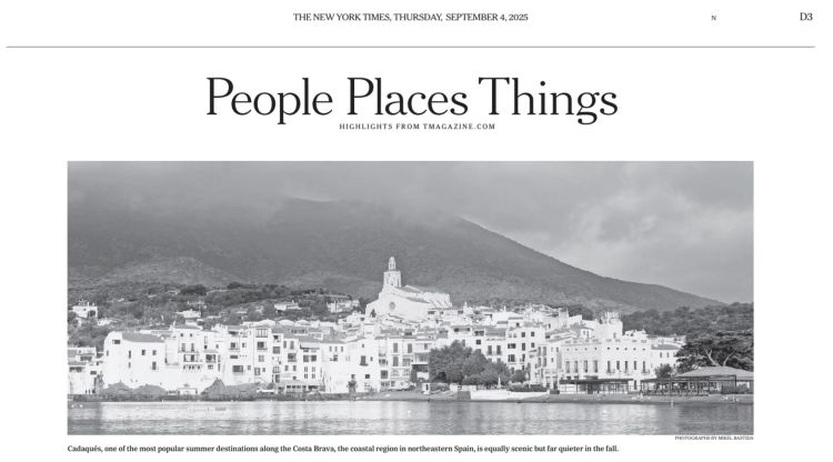 El New York Times dedica dos articles en una setmana a la Costa Brava