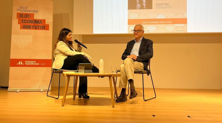 Esquerra d'Olot impulsa el debat sobre el model econòmic de la ciutat