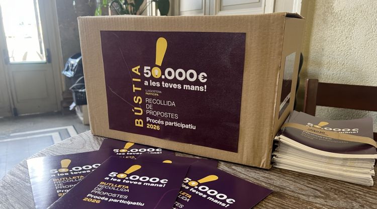 Llagostera activa els pressupostos participatius 2026 amb una partida de 50.000 euros