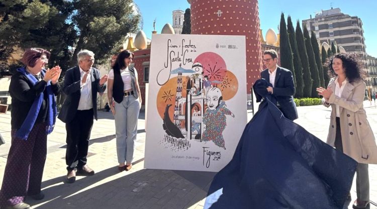 Figueres presenta el cartell de les Fires i Festes de la Santa Creu 2026