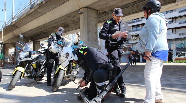 La Policia Municipal de Girona imposa 89 multes a patinets en dues setmanes