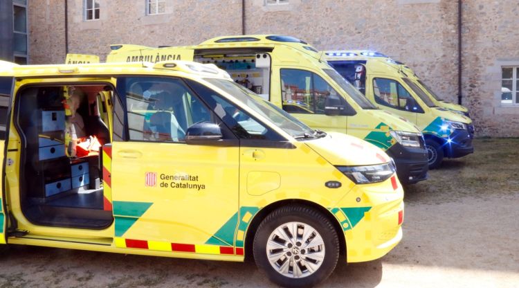 El SEM desplega el nou model a les comarques gironines amb 224 ambulàncies noves