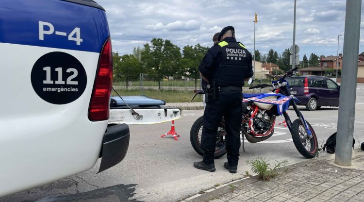 La Policia Local de Banyoles intensifica els controls contra el soroll de motos