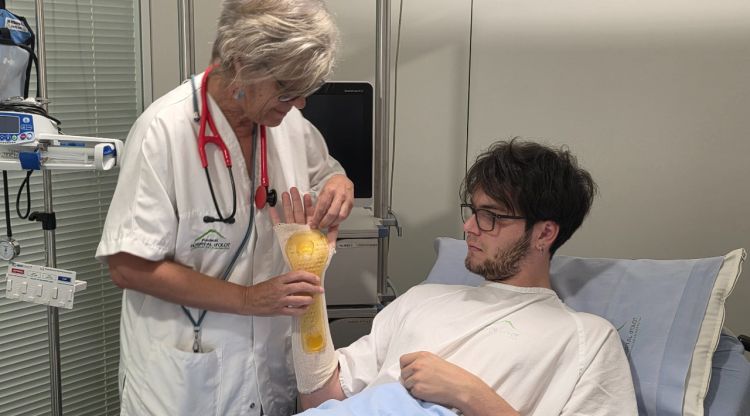 Un estudi en hospitals gironins avala les fèrules 3D com a alternativa al guix en fractures de canell