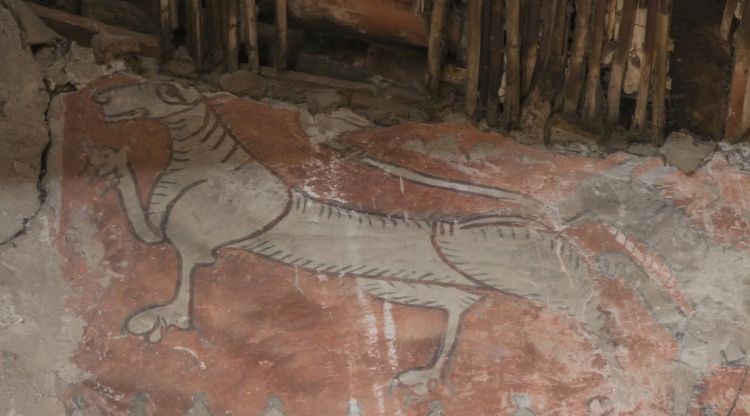 Banyoles impulsa la conservació de les pintures medievals de la Casa dels Lleons