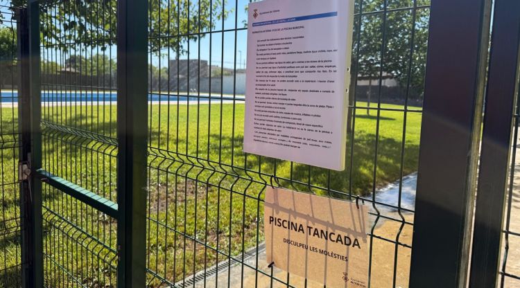 Un problema contractual retarda l’obertura de la piscina de Vidreres