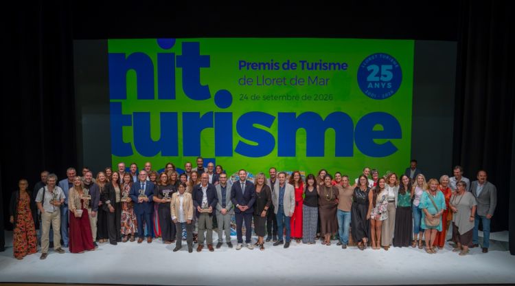 La Nit del Turisme de Lloret reconeix la trajectòria de Pedro Rodríguez i Ana Peña