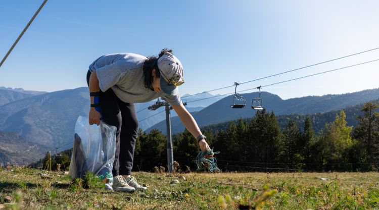 Les estacions de muntanya de Pirineu365 superen la tona de residus